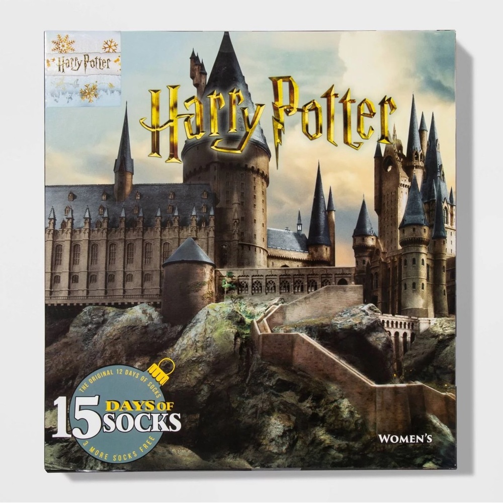 Harry Potter 15 Days of Socks. Crew and low cut. Women‎ size 4-10